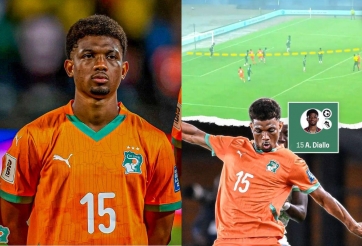 Amad Diallo lập siêu phẩm, đưa đội tuyển châu Phi trở lại World Cup sau 12 năm