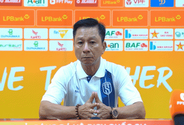 HLV SLNA phân trần khi thua trận đầu tiên sau khi nhận chức