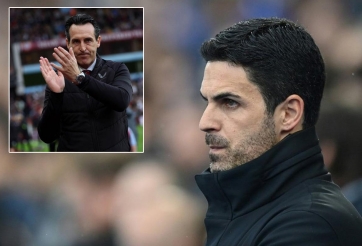 HLV Aston Villa khiến Arteta phải đi tìm sau trận thua