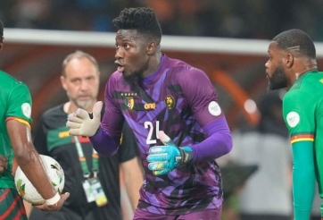 Onana nổi nóng khi bị gạt khỏi đội hình đội tuyển Cameroon.