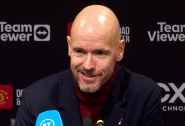 Ten Hag tự tin đua top 4 sau trận thắng nhọc Luton