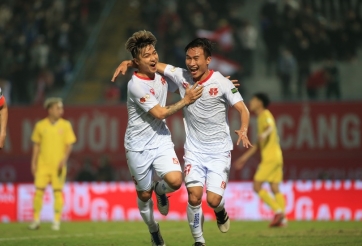 Đại thắng trong trận 'thủy chiến', Hải Phòng FC tiếp tục dẫn đầu V-League 2022