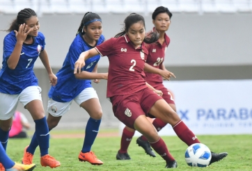 Thắng đậm Campuchia, Thái Lan gây áp lực lớn lên Việt Nam ở giải trẻ nữ ĐNÁ