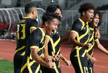 VIDEO: U15 Malaysia thua đau trận ra quân tại giải U15 châu Âu