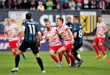 Leipzig và Atalanta bất phân thắng bại