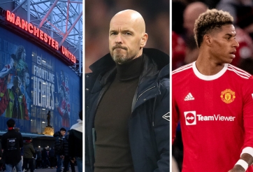 Chuyển nhượng sáng 22/4: Erik Ten Hag đã đến, Rashford có còn muốn rời MU?