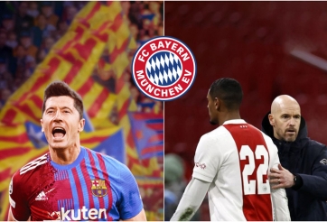 Chuyển nhượng tối 26/4: Lewandowski tới Barca, Bayern chọn trò cưng của Ten Hag thay thế?