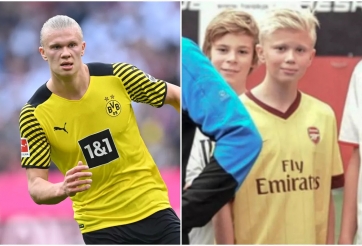 Haaland được 'bạn thân' khuyên đến Arsenal thay vì Man City