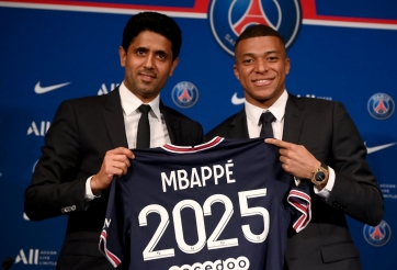 PSG đối mặt họa lớn vì giữ chân Kylian Mbappe