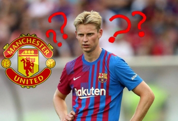 Chuyện thật như đùa, Barca xin đổi 'thảm họa' của MU lấy De Jong?