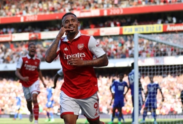 Gabriel Jesus chào sân mỹ mãn, Arsenal nối dài mạch thăng hoa