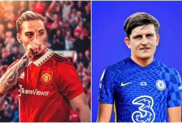 Tin chuyển nhượng 21/8: MU tất tay lấy 'vì sao' của Ten Hag, ngã ngũ vụ Chelsea mua Maguire