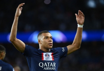 Bị Haaland bám đuổi, Mbappe 'bứt tốc' vượt qua cả Messi tại Cúp C1