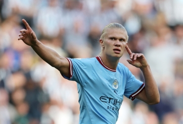 Haaland nhận vinh dự đầu tiên tại Man City, sánh vai thủ lĩnh của MU