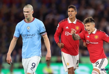 Đối trọng của Haaland tại MU tuyên bố 'cứng' trước trận gặp Man City