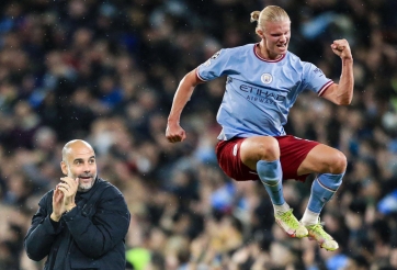 Haaland đạt hiệu suất ghi bàn 'điên rồ', Pep ra mặt chốt luôn tương lai