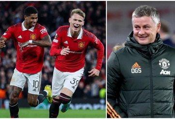 McTominay hóa người hùng, sánh ngang thầy cũ Solskjaer tại Cúp châu Âu