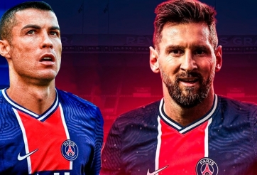 Ronaldo đích thân xác nhận khả năng đá cặp với Messi tại PSG