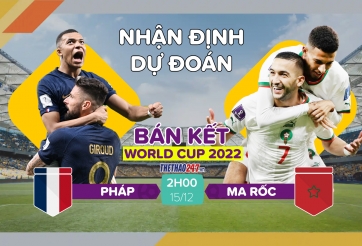 Nhận định Pháp vs Ma Rốc: Cổ tích và thần thoại
