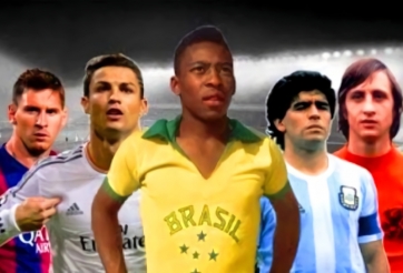 VIDEO: Tuyển tập tuyệt kỹ của Pele mà Ronaldo và Messi cũng phải học theo