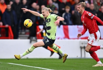 Haaland bắn chim, đá bay luôn cơ hội đưa Man City lên đầu bảng