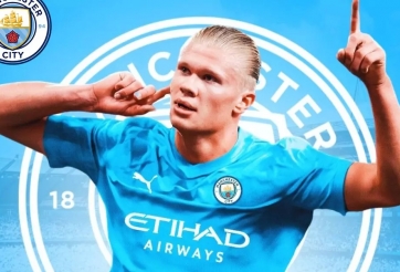 CHÍNH THỨC: Erling Haaland gia nhập Manchester City