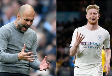 Pep Guardiola thất vọng vì De Bruyne chỉ ghi được 4 bàn trước Wolves