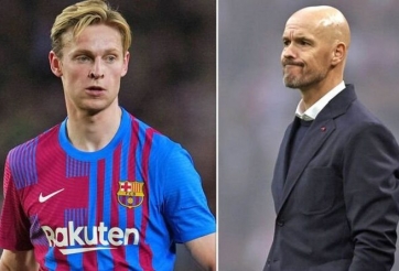 MU ‘làm khó’ Ten Hag trong thương vụ tái hợp De Jong