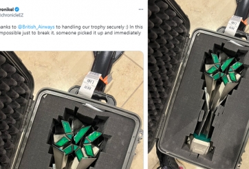 Valorant: Chiếc Cup vô địch của Fnatic bị vỡ vụn ngay tại sân bay