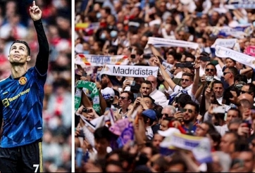 CĐV Real Madrid khiến Ronaldo xúc động vì một hành động đẹp