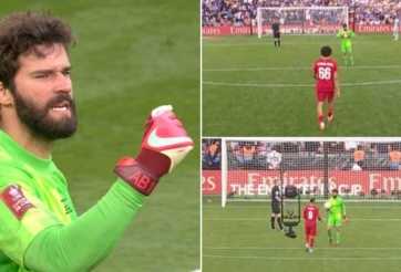 Alisson chơi độc chiêu, bắt bài Mendy giúp Liverpool vô địch cúp FA