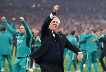 Ancelotti lập 'cú đúp' siêu kỷ lục, vượt qua Sir Alex và Zidane khi vô địch Champions League