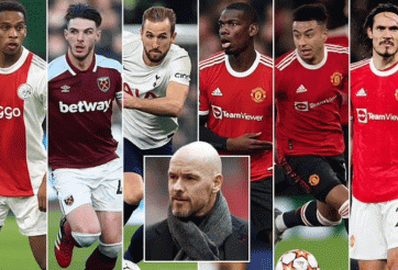 MU ‘đại phẫu’, Erik ten Hag gây bất ngờ lớn với danh sách chuyển nhượng hè 2022