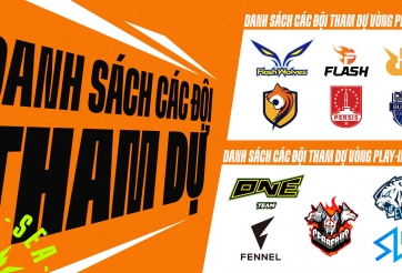 11 đội tuyển tranh tài tại Vòng chung kết Wild Rift Champions SEA 