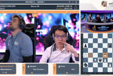 Chấn động: Lê Quang Liêm lần đầu đánh bại 'vua cờ' Carlsen