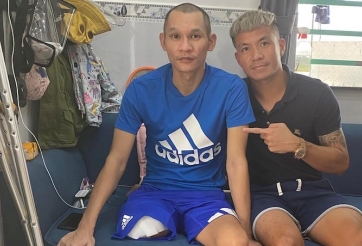 Cầu thủ Việt Nam phải cưa chân giữ lại tính mạng