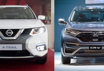 So sánh xe Nissan X-Trail 2021 và Honda CR-V 2021