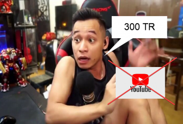 Streamer Độ Mixi bị đánh bản quyền kênh Youtube và bị yêu cầu bồi thường 300 triệu VNĐ