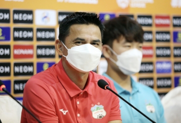HLV Kiatisak nói gì khi HAGL có chiến thắng đầu tiên tại V-League 2022?
