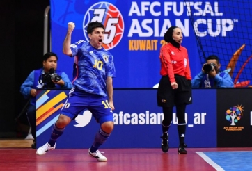 Hủy diệt đại kình địch, ĐT futsal Nhật Bản đẩy Việt Nam vào thế khó