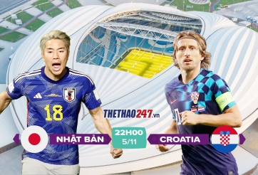 Trực tiếp Nhật Bản 0-0 Croatia: Đã có đội hình xuất phát!