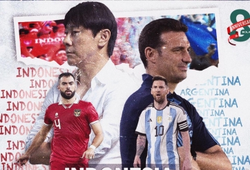 HLV Indonesia dè dặt trước thềm đối đầu nhà vô địch World Cup