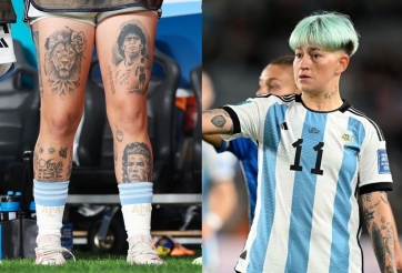 Tiền đạo Argentina đáp trả cực gắt khi bị chỉ trích vì xăm hình Ronaldo
