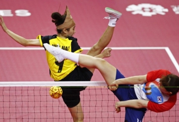 Đánh bại Trung Quốc, Việt Nam thẳng tiến vào bán kết cầu mây nữ