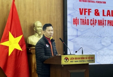 HLV Hoàng Anh Tuấn dự hội thảo bóng đá trẻ La Liga