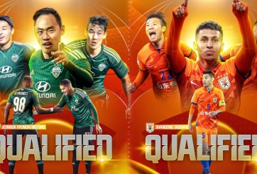 Xác định 2 đội đầu tiên lọt vào tứ kết Cúp C1 châu Á