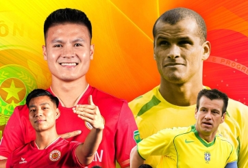 HLV Kiatisak cùng CLB CAHN đấu ĐT huyền thoại Brazil