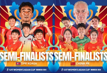 AFC nhận định trận bán kết Triều Tiên vs Trung Quốc ở giải châu Á