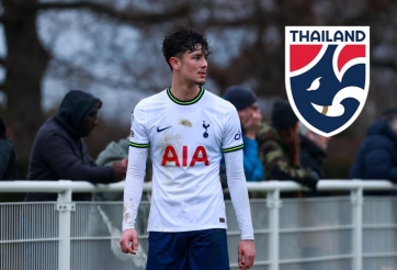 Sao trẻ Tottenham hé lộ khả năng nhập tịch ĐT Thái Lan