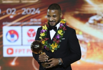 Xuân Son tham dự Gala trao QBV Việt Nam